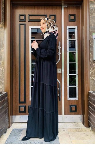 فستان أسود 0229SGS.SYH