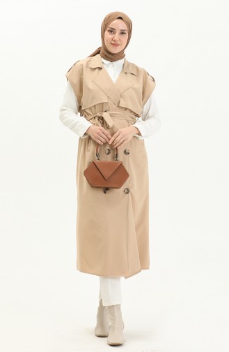 Beige Cape 4653