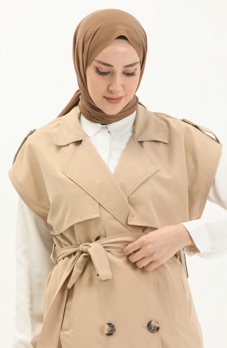 Beige Cape 4653