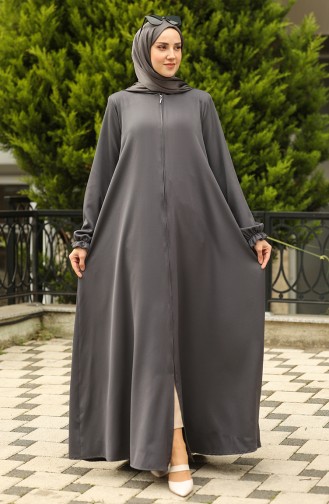 Anthracite Abaya 238478-01