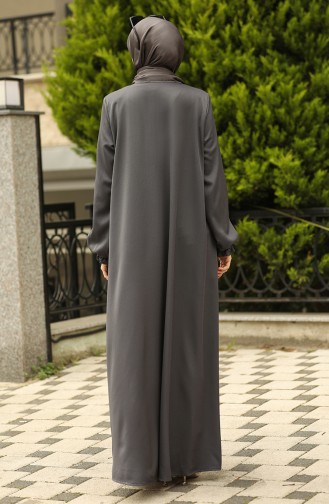 Anthracite Abaya 238478-01