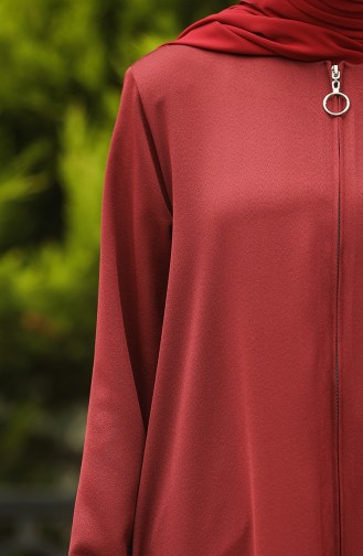 Oyya Mevlana Abaya 238478-02 Claret Red 238478-02