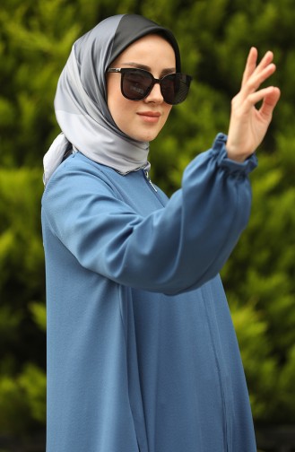 Oyya Mevlana Abaya 238478-03 Blue 238478-03