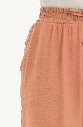 Aerobin Fabric Wide Leg Pants 6101c -01 Onion Skin 6101C-01