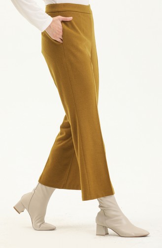 Wide Leg Pants 2574-01 Oil Green 2574-01