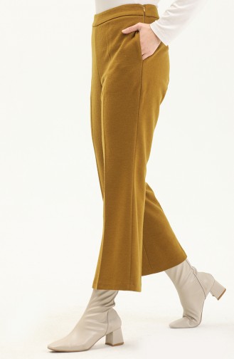 Weit geschnittene Hose 2574-01 Ölgrün 2574-01