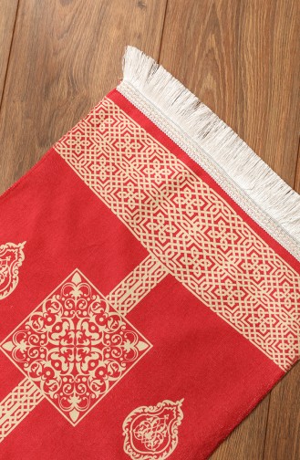 Patterned Kids Prayer Rug 0127-02 Red 0127-02