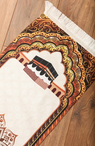 Tapis de Prière Pour Enfants à Motifs 0133-02 Brique 0133-02