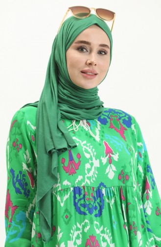 Green İslamitische Jurk 4093-04