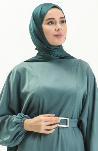 Green İslamitische Jurk 4404