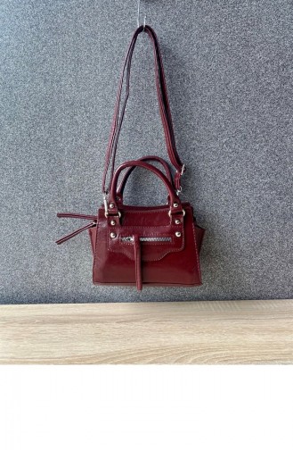 Claret Red Portfolio Clutch 4203