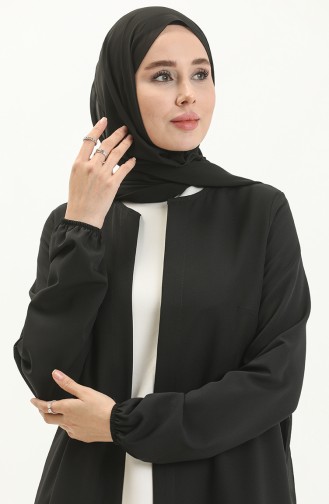 سترة طويلة 1849-09 أسود 1849-09