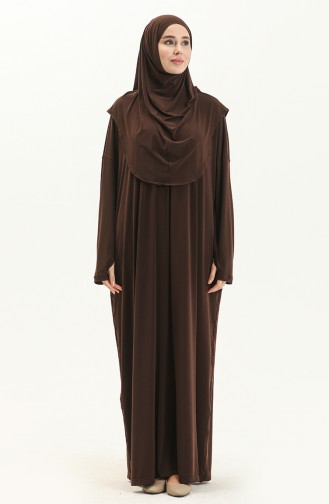 Brown Praying Dress 238460-06