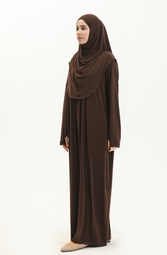 Brown Praying Dress 238460-06