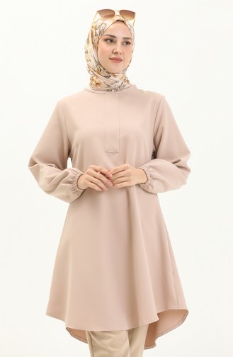 Hidden Button Tunic 1842-15 Light Powder 1842-15