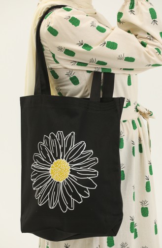 Çınar Women s Shoulder Bag 1555-01 Black 1555-01
