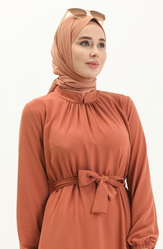 Robe Hijab Pelure d`oignon 1511TGM.SGK