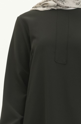 Hidden Placket Tunic 1842-06 Black 1842-06