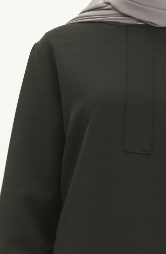 Patlı Tunik 1842B-01 Siyah