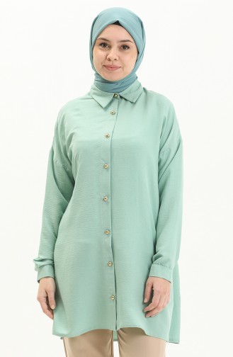 Buttoned Tunic 1847-06 Green 1847-06