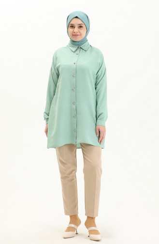 Buttoned Tunic 1847-06 Green 1847-06