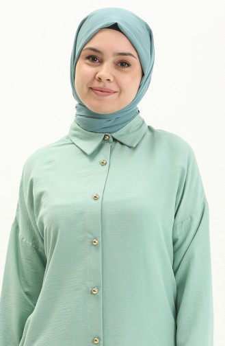 Buttoned Tunic 1847-06 Green 1847-06