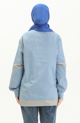 Garnish Tunic 15058-01 Gray Blue 15058-01