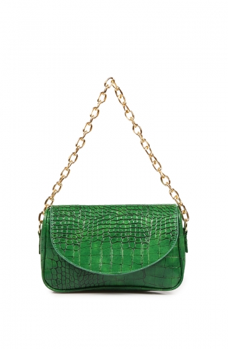 Stilgo Women s Shoulder Bag Tl273z-07 Green Snake 273Z-07