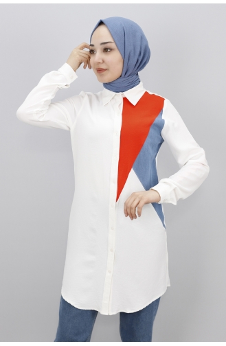 Orange Hemd 10059-01