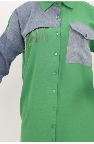 Chemise Vert 10073-04