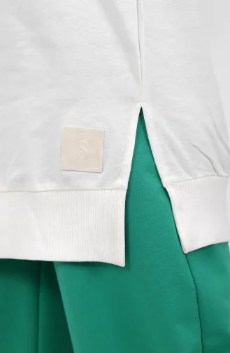 Ecru Sweatshirt 30644-02