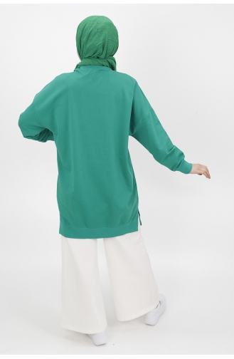 Sweatshirt Vert 30644-04