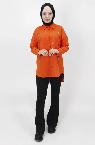 Chemise Orange 7117-02