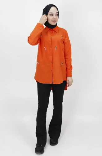 Chemise Orange 7117-02