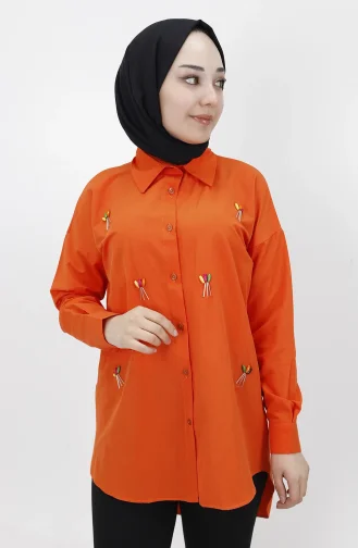 Chemise Orange 7117-02