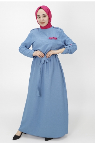 Robe Hijab Indigo 1021-01