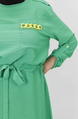 Robe Hijab Vert 1021-02