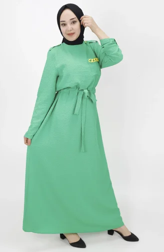 Robe Hijab Vert 1021-02