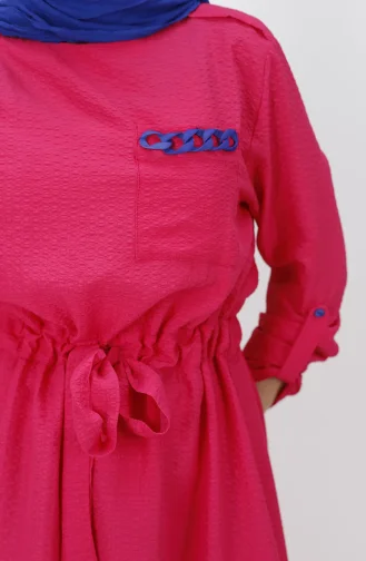 Robe Hijab Fushia 1021-03