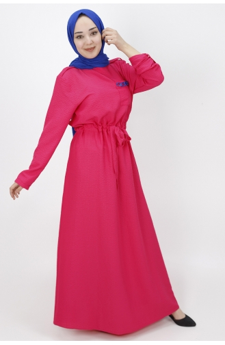 Robe Hijab Fushia 1021-03