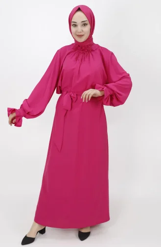 Robe Hijab Fushia 1024-02