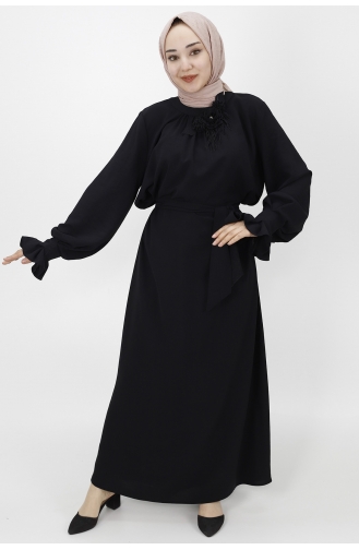 Black İslamitische Jurk 1024-03