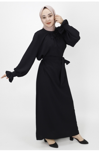 Robe Hijab Noir 1024-03