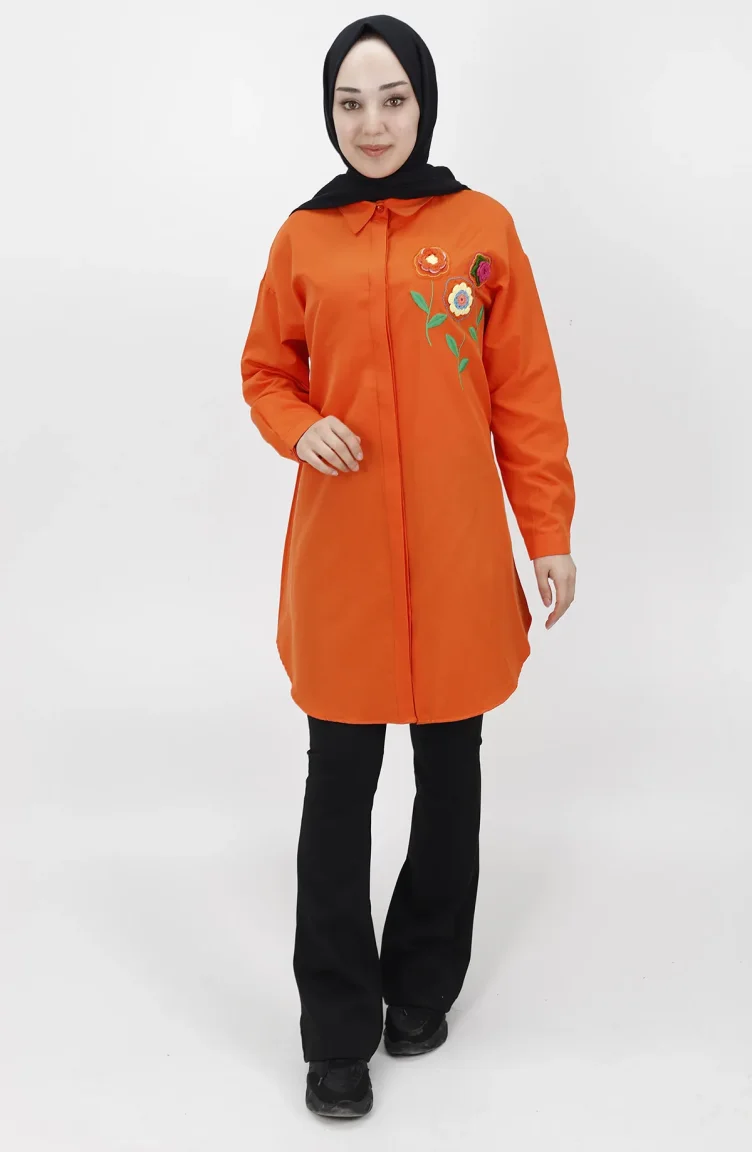 Chemise Orange 23059-03