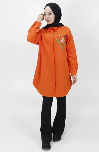 Chemise Orange 23059-03