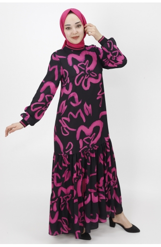 Robe Hijab Noir 12437-02