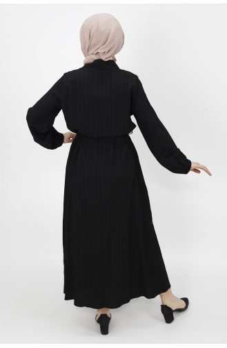 Robe Hijab Noir 1028-01