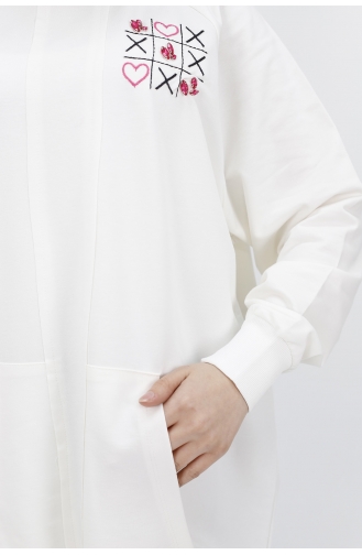 Ecru Sweatshirt 10207-02