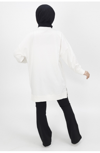 Ecru Sweatshirt 10203-01