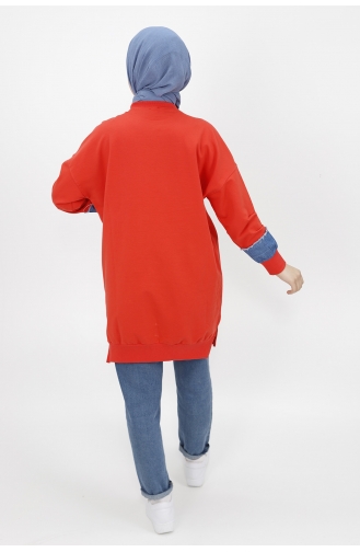 Orange Sweatshirt 23012-04